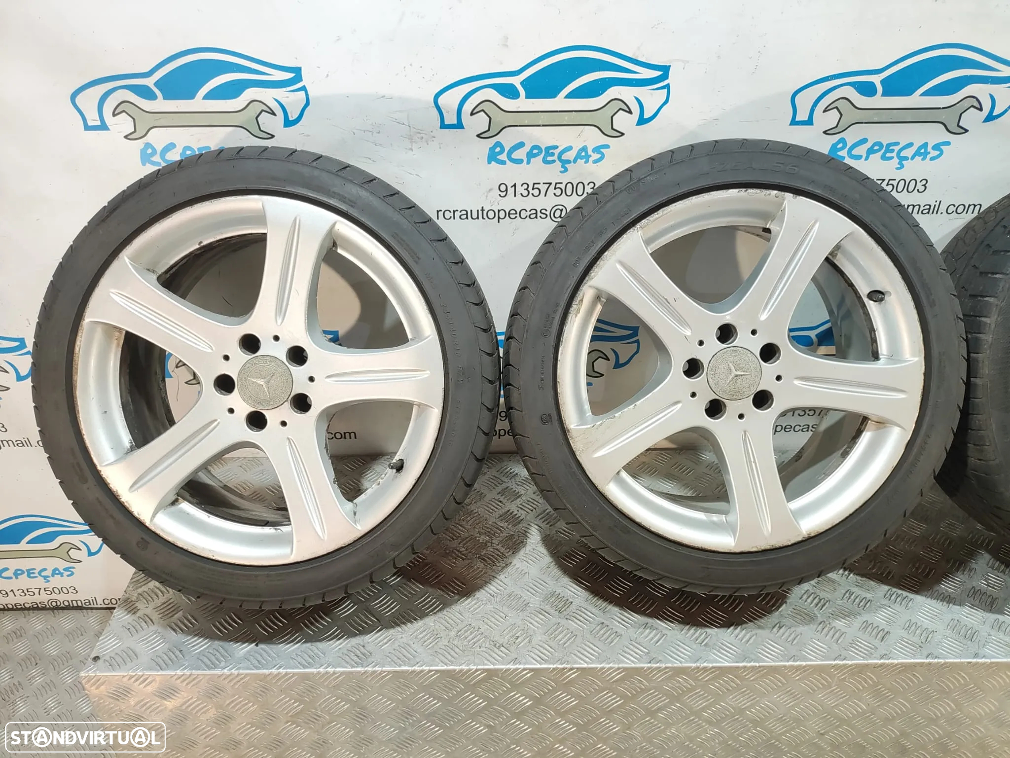 Jantes 18 Originais Mercedes Benz CLS W219 8.5J ET28 5x112 - 6