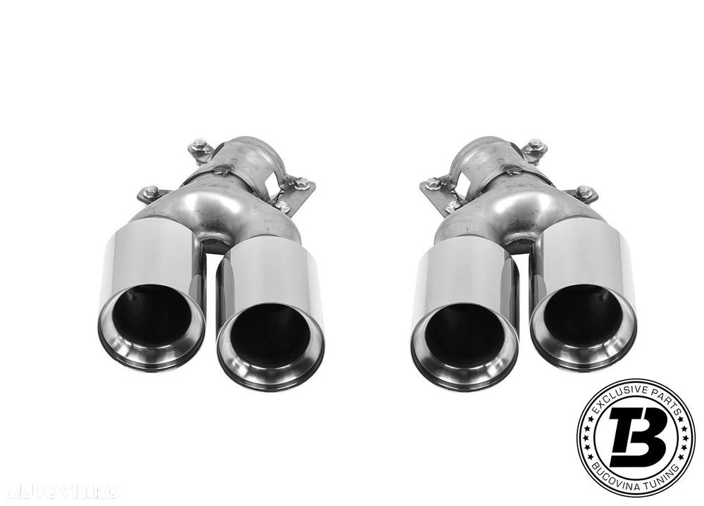 Pachet Exterior compatibil cu BMW Seria 5 G30 conversie la G30 LCI M5 Design - 19
