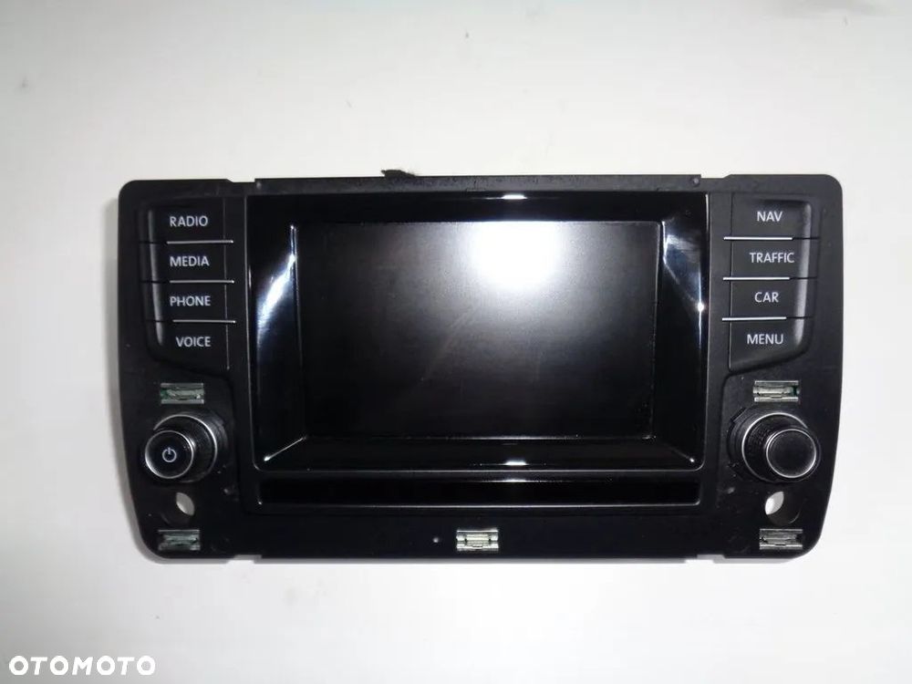 vw golf vii nawigacja radio monitor ekran - 1