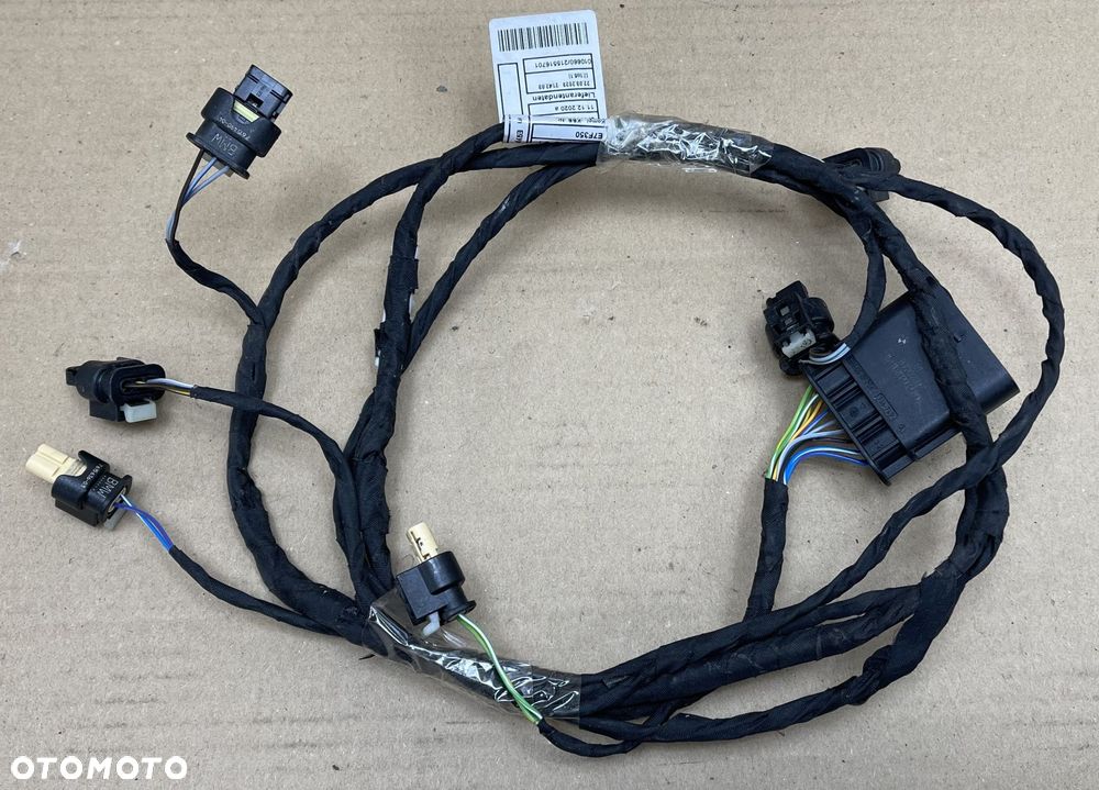 BMW 2 U06  WIĄZKA INSTALACJA CZUJNIKÓW PDC PRZÓD 5A410F7 5A410F3 - 1