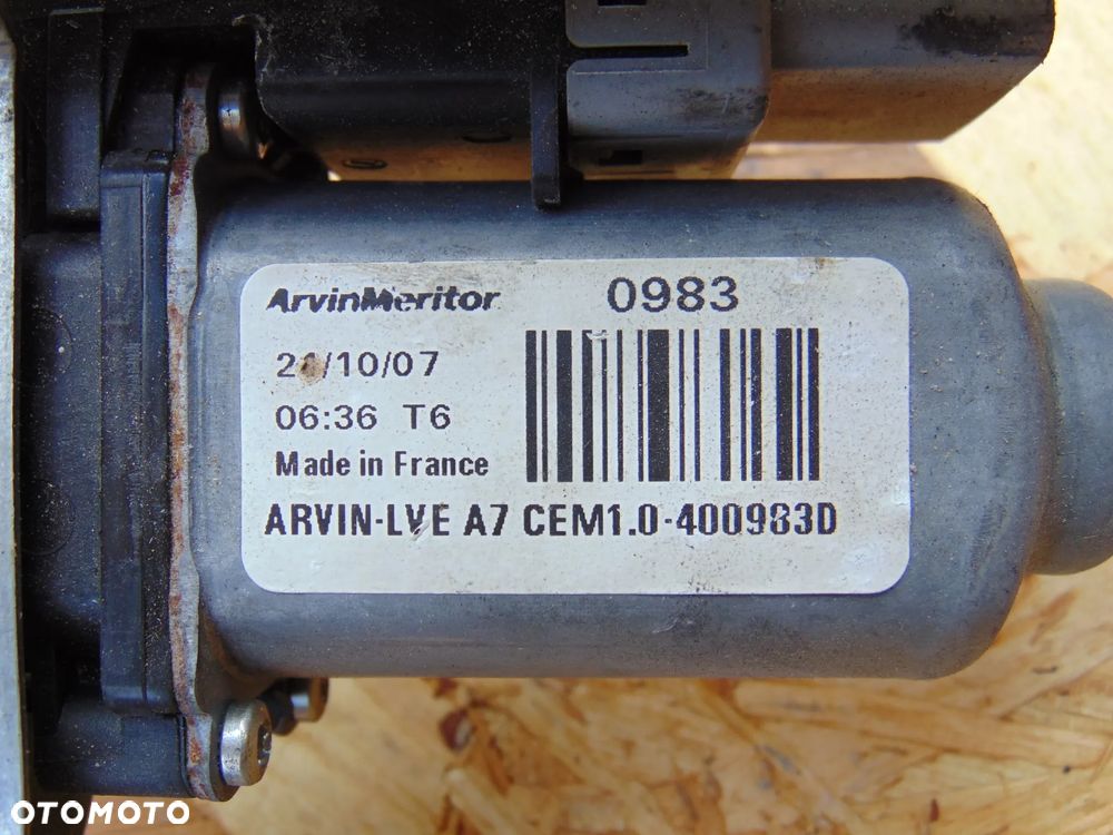 Mechanizm podnośnik szyby prawy przedni Scudo Jumpy Expert 2 II 07-13r - 4