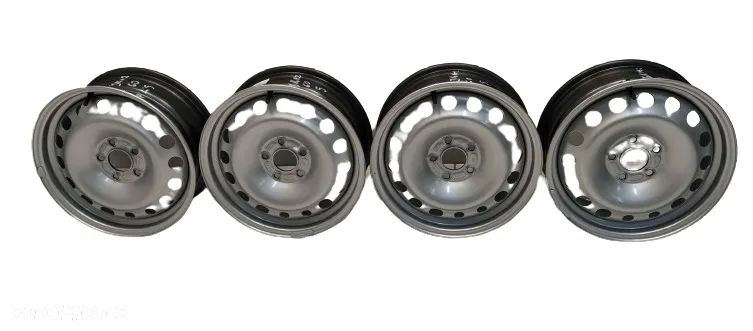 FORD 16X6,5 FELGI STALOWE R16 5x108 ET 50 CZUJNIKI CIŚNIENIA KOMPLET - 1