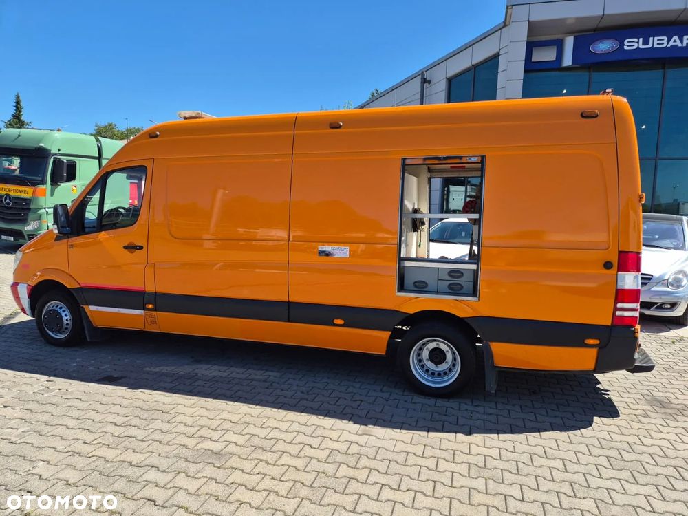 Mercedes-Benz Sprinter 518 CDi / INSPEKCJA KANAŁÓW / 3 KAMERY / SOCJALNE POMIESZCZENIE / W PEŁNI SPRAWNY / DO KANALIZACJI / ASENIZACYJNY / EURO 4 - 11