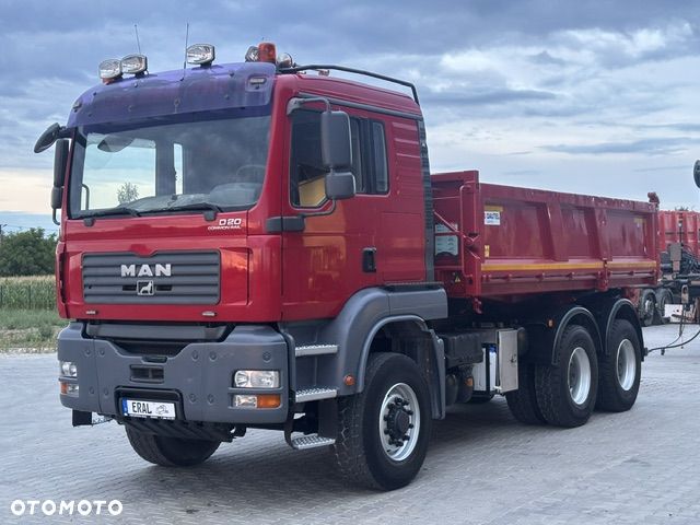 MAN TGA 26.430 Kipper Dautel Hydroburta 6x6 HDS stan idealny - 1