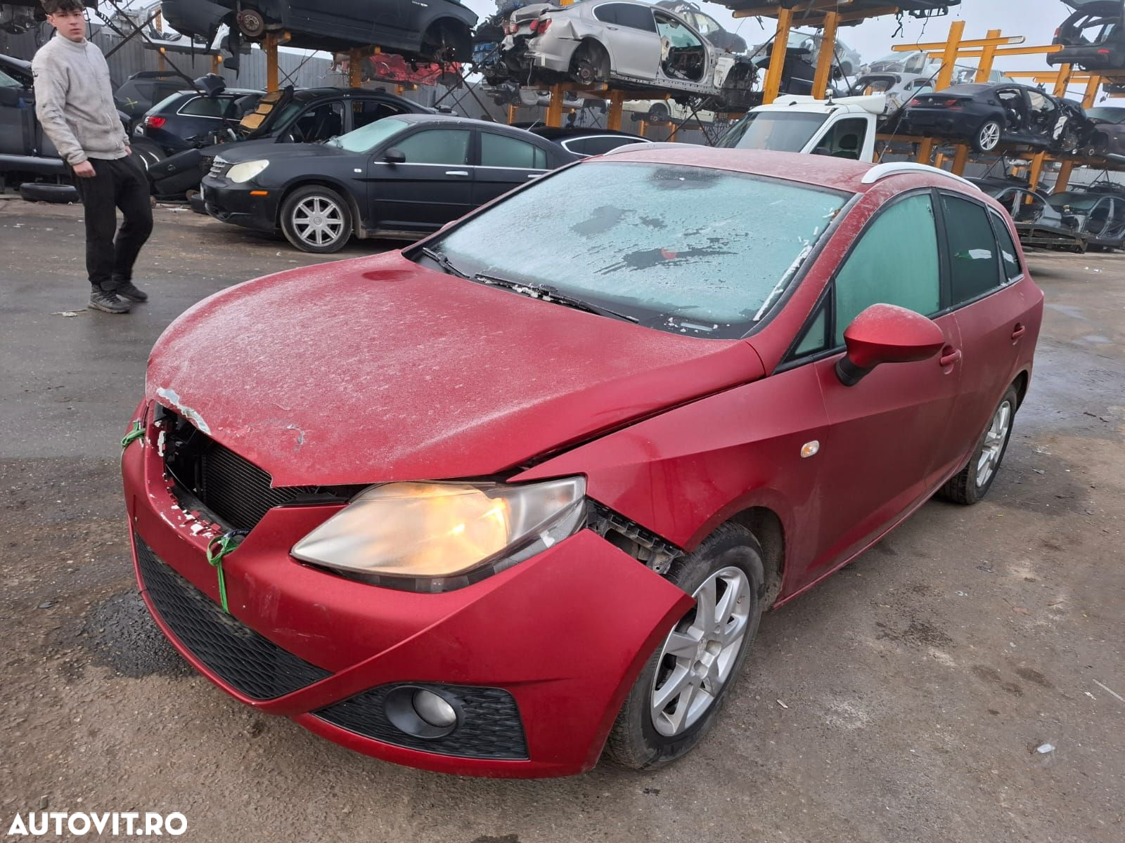 Ornament coloana volan Seat Ibiza 4 6J [2008 - 2012] 1.2 tdi CFW - 2