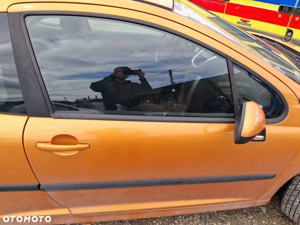 DRZWI PRAWE PRZOD PEUGEOT 207 3D KHW - 5