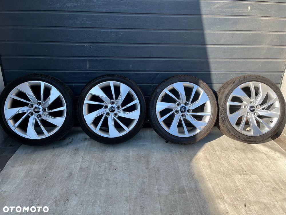 FELGI 5X112 18 8Y0601025 F 8J X 18 ET46 AUDI A3 8Y BRIDGESTONE 225 40 18 ALUFELGI - 2