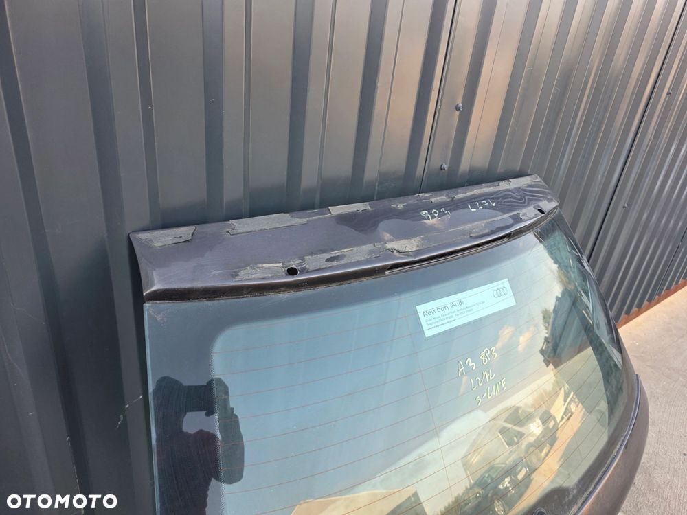 KLAPA TYŁ AUDI A3 8P 3-DRZWI 2003-2011 S LINE LZ7L BEZ LOTKI ORYGINAŁ ! - 4