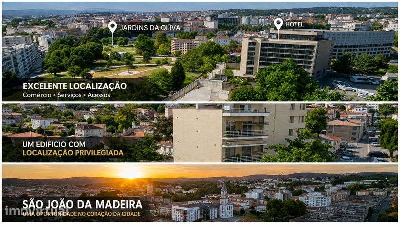 Armazém no centro de São João da Madeira