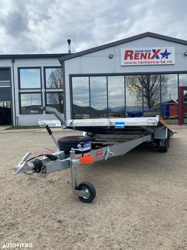 Niewiadow Remorca /Platforma auto Sonda II Basculabila 4.5m/2.1m 3000kg - 6