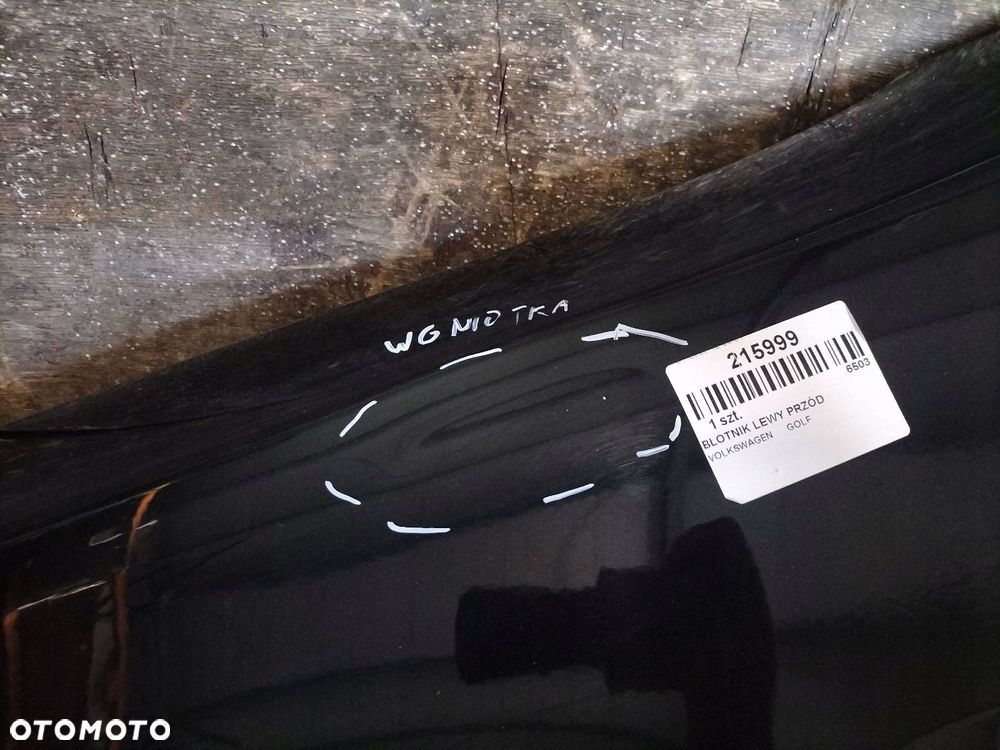BŁOTNIK LEWY PRZÓD VOLKSWAGEN GOLF VI HB 5D LC9X - 6