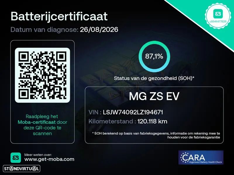 MG ZS EV 44.5 kWh Luxury - 21
