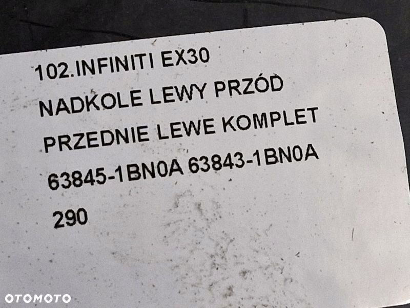 INFINITI EX30 NADKOLE LEWY PRZÓD PRZEDNIE LEWE KOMPLET 63845-1BN0A - 3