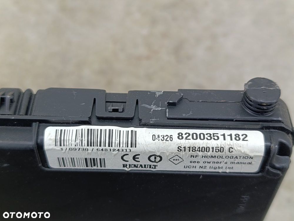 MODUŁ BSI RENAULT GRAND SCENIC II 8200351182 S118400150C 1.9 DCI - 2