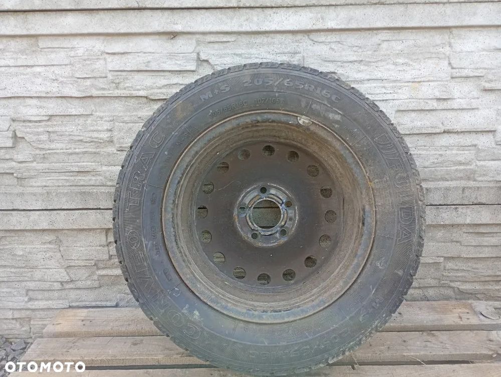felga stalowa opona fulda koło zapasowe 205/65r16c et50 5x118 trafic ii vivaro a - 7