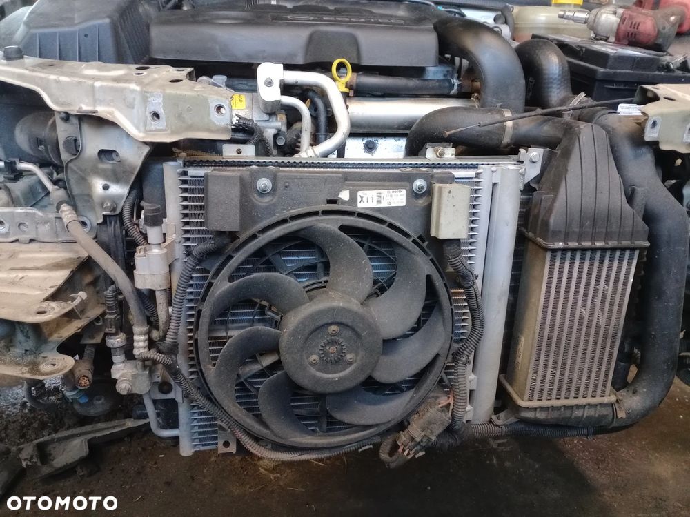 Chłodnice komplet, chłodnica klimatyzacji, wody, wiatrak, opel astra H - 1