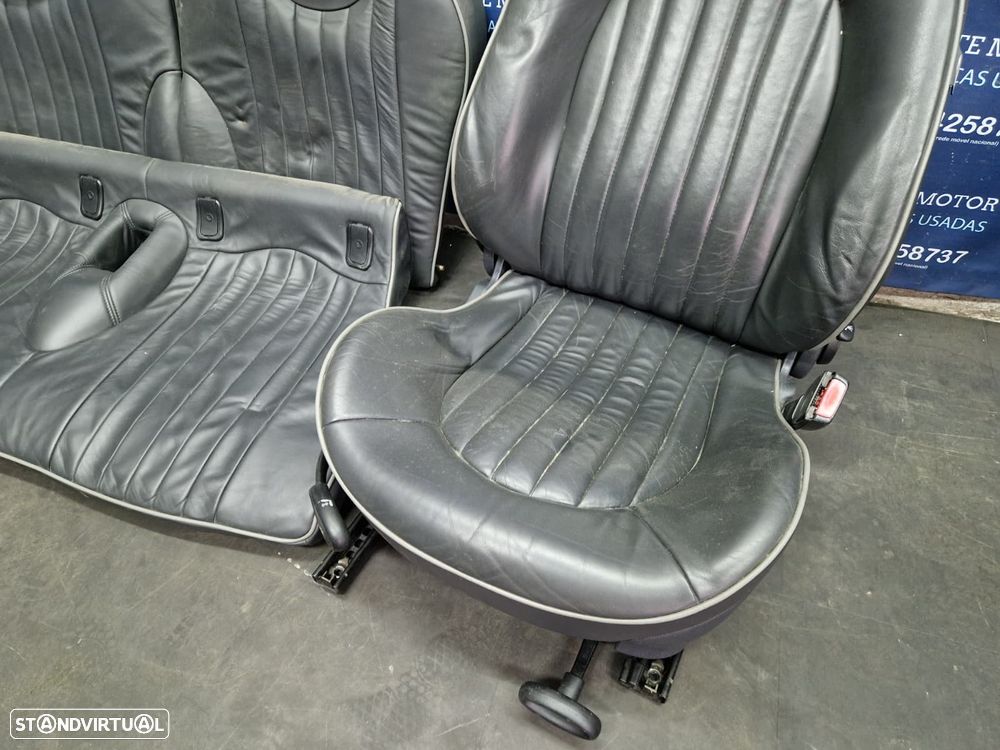 Jogo de bancos usados MINI ONE COOPER R56 PELE - 4