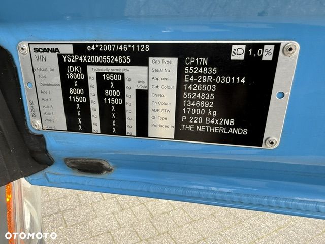 Scania P 220 4x2 Firanka 8,5M E6 Super Stan - 11