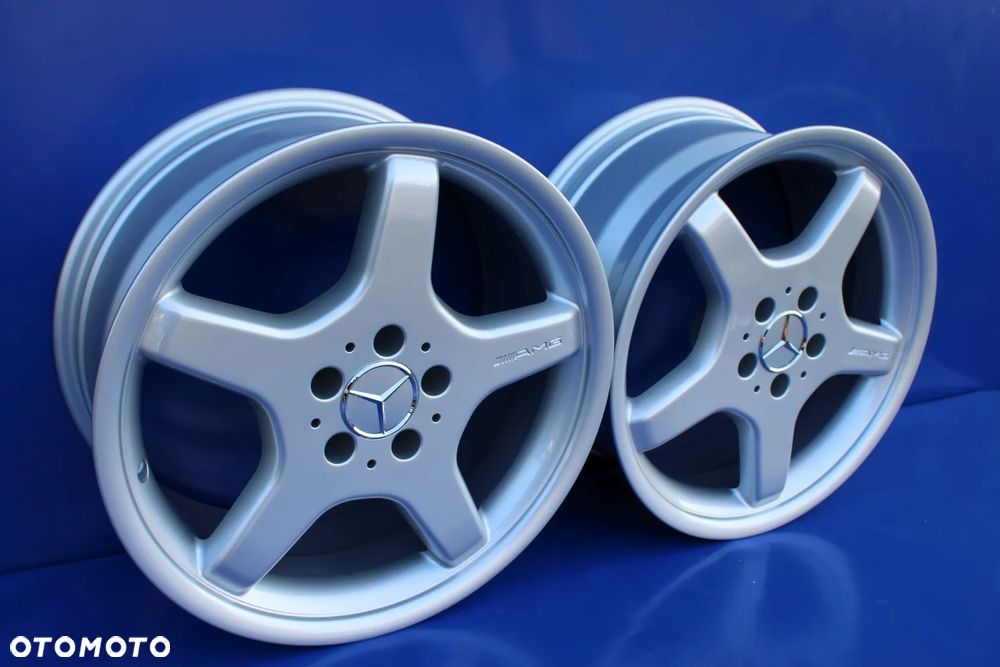 4x Felgi aluminiowe 18" AMG komplet alufelgi OE Mercedes SL R230 W230 - 9