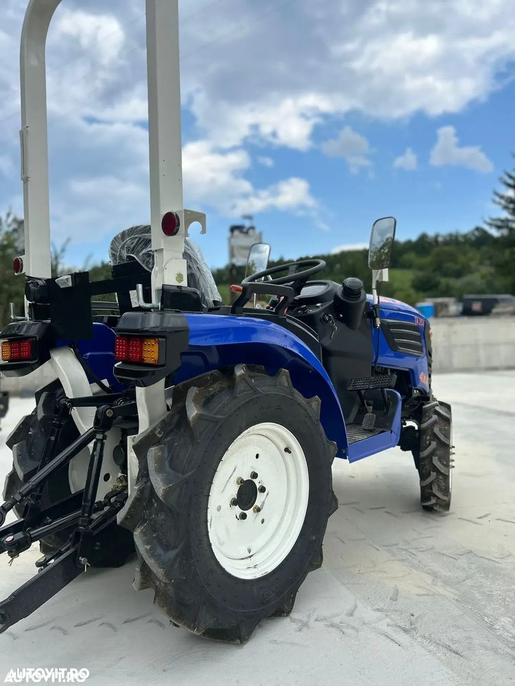 Bizon TA254, 25 CP, 4x4 dotat cu FREZA NOUA SI PLUG - 11