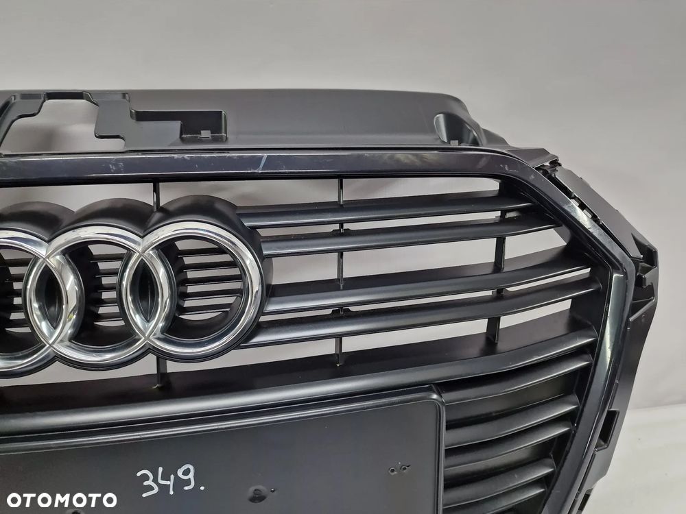AUDI A3 8V / 8V3 S-LINE 16- ATRAPA / GRILL PRZEDNI PRZÓD CZARNY BEZ PDC , NR 8V3853651AA , NR AUKCJI GL349 - 4