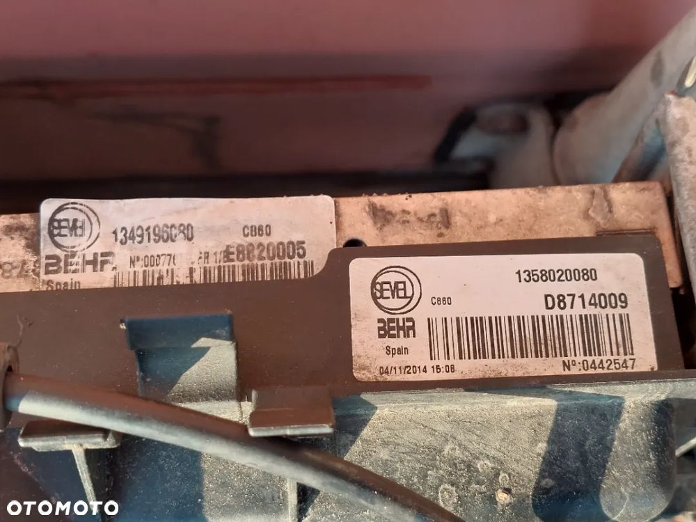 PRZEDNIE CHŁODNICE FIAT DUCATO 2,3 EURO5 R2015 KOMPLET - 3