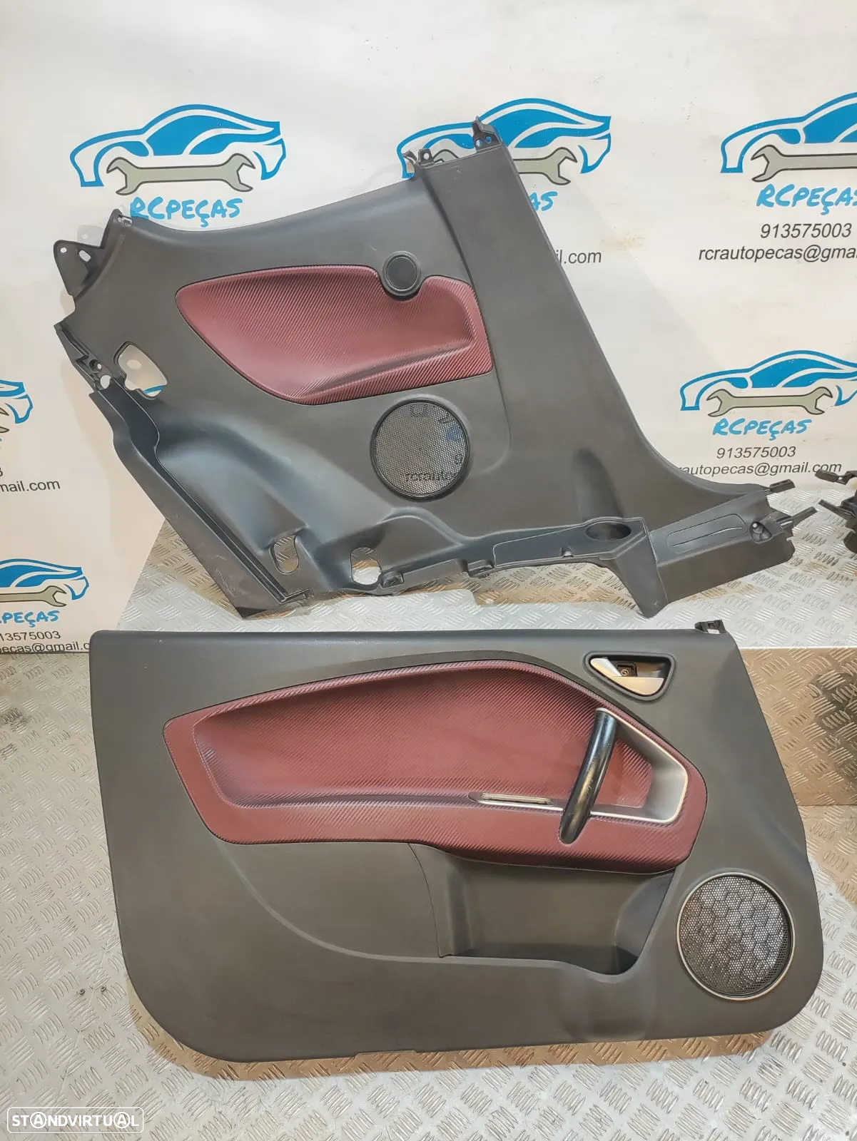 QUARTELA QUARTELAS PORTA PORTAS FRENTE FRONTAIS TRASEIRA TRÁS ORIGINAIS ALFA ROMEO MITO 955 - 10