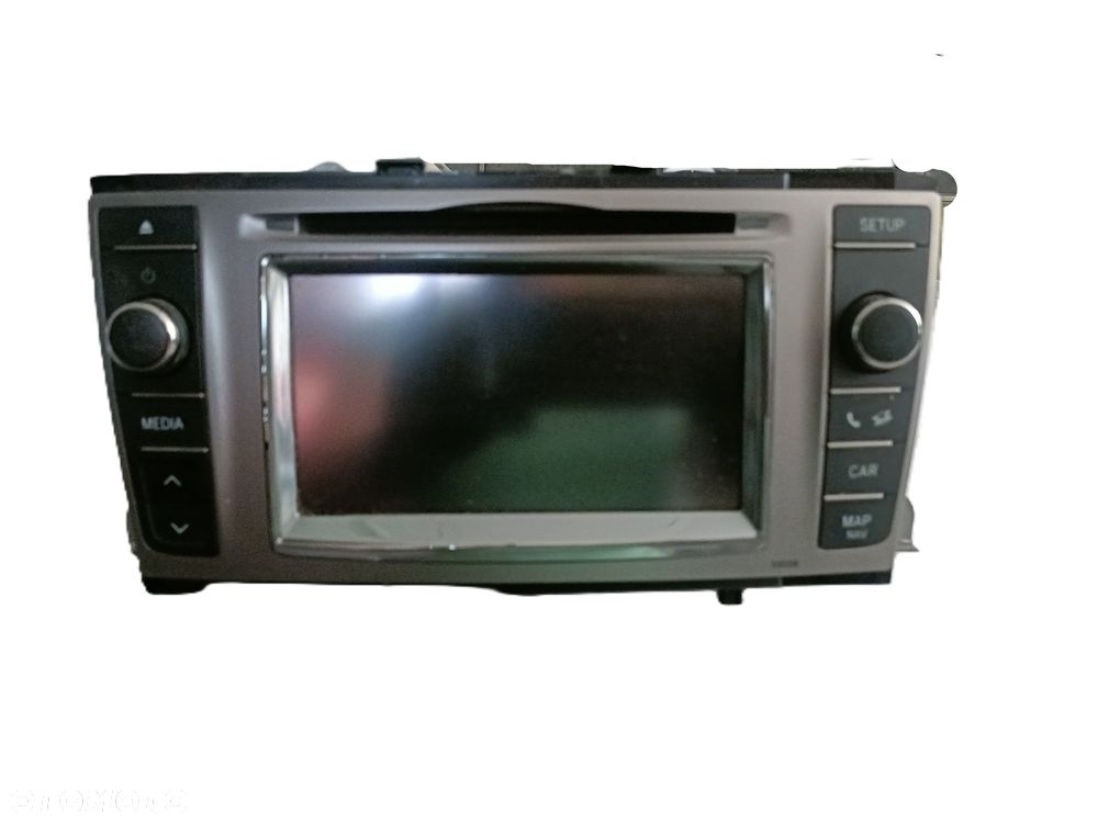 TOYOTA AVENSIS T27 09- radioodtwarzacz radioodbiornik radio WYŚWIETLACZ 86140-05040 + - 1