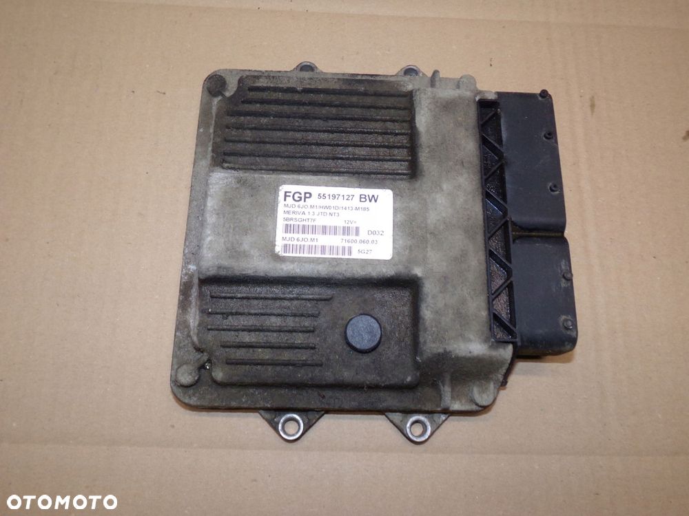 komputer sterownik 55197127 meriva a 1.3 cdti - 1