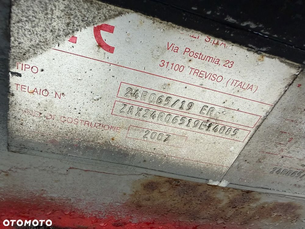 Zorzi Przyczepa Hakowiec Wywrotka do Przewozu Kontenerów 6,50 m - 7,00 m - 10