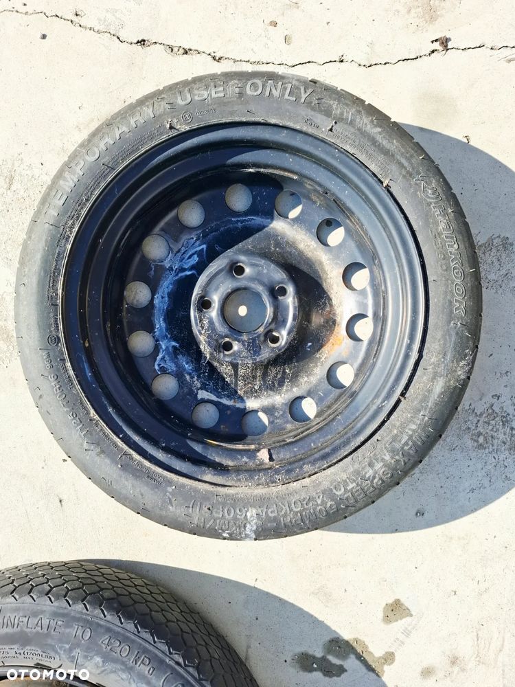 Koło Koła Dojazdowe Zjazdowe Zapasowe 5X112 125/70/16 R16 5Q0601027AR - 6