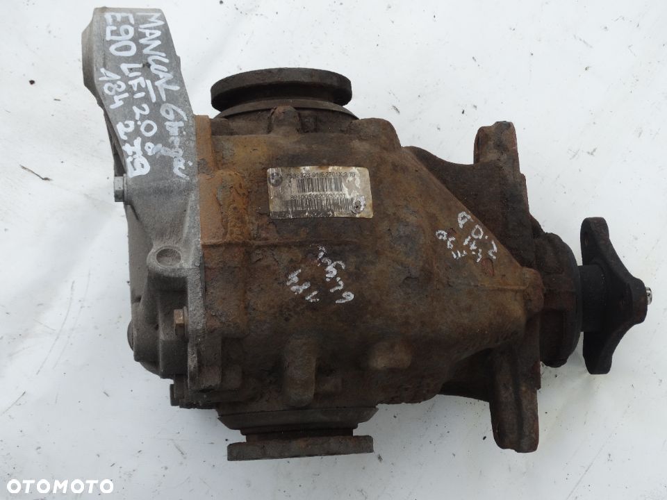 DYFER DYFERENCJAŁ MOST TYŁ BMW E90 E91 E92 E93 2.79 2.0D N47 F-VAT - 2