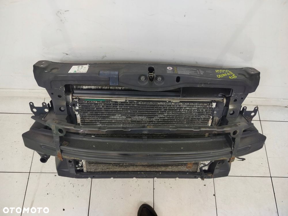 skoda octavia ii lift 08r- pas przedni chłodnice komplet 1.4 tsi benzyna - 2