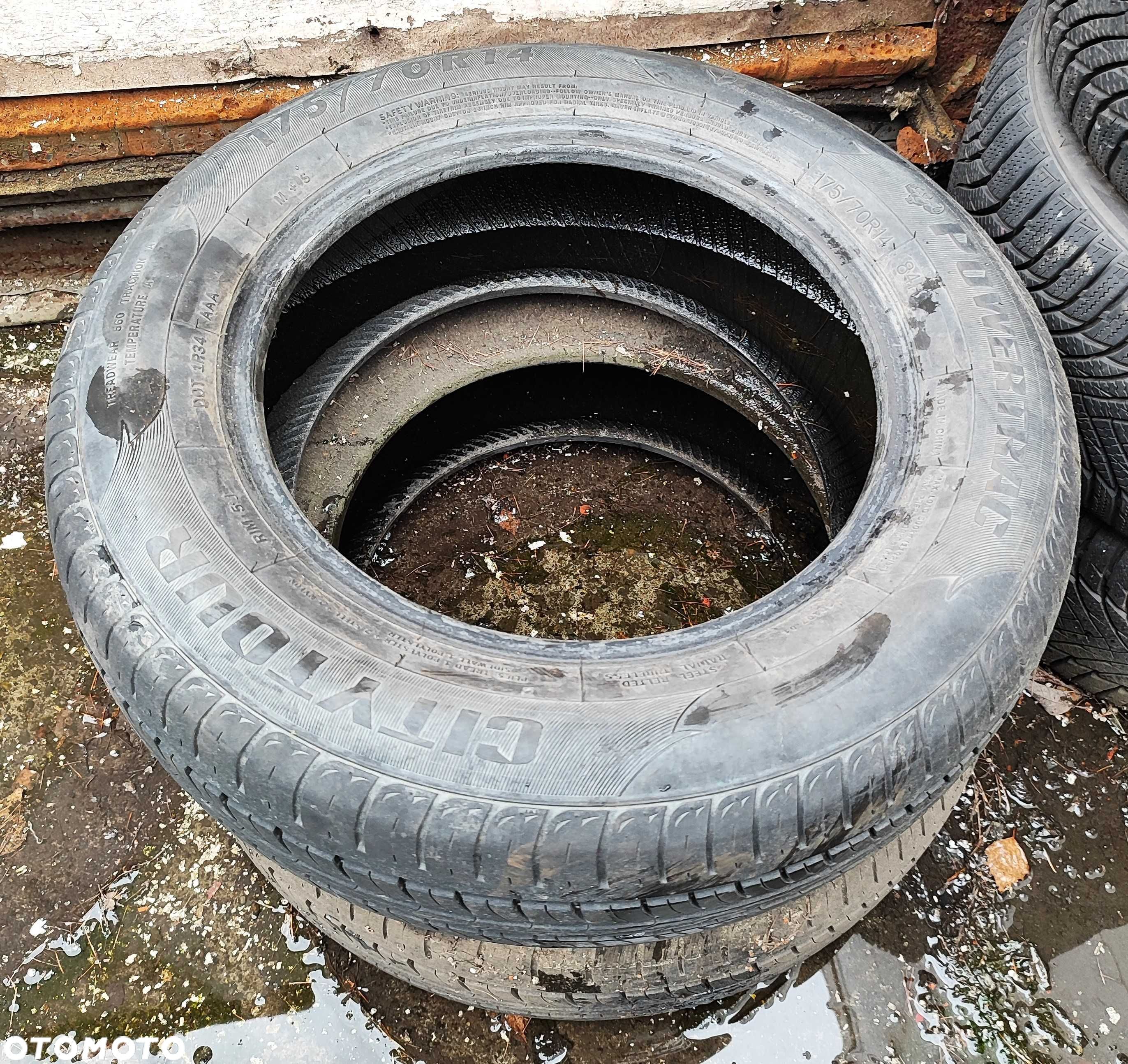 Opony letnie POWERTRAC CITYTOUR 175/70R14 2018 R - 2 szt - 1