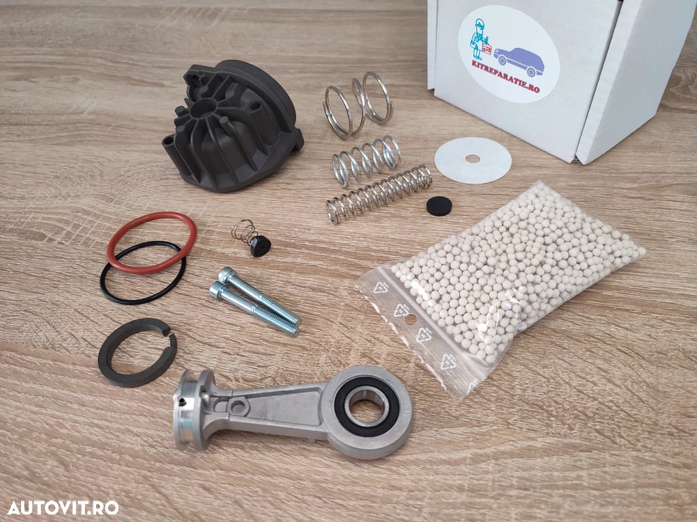 Kit reparatie Compresor perne aer, Bloc de supape, Senzor de inaltime, valve Audi A6 A7 A8 Q7 VW Touareg Porsche Cayenne Macan XC90 XC60 - 2