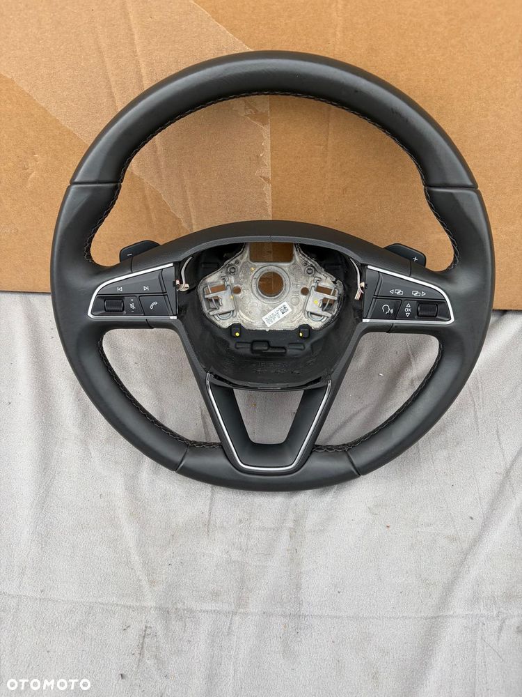 Kierownica skórą multifunkcja łopatki Seat Alhambra 7N5419091D - 1
