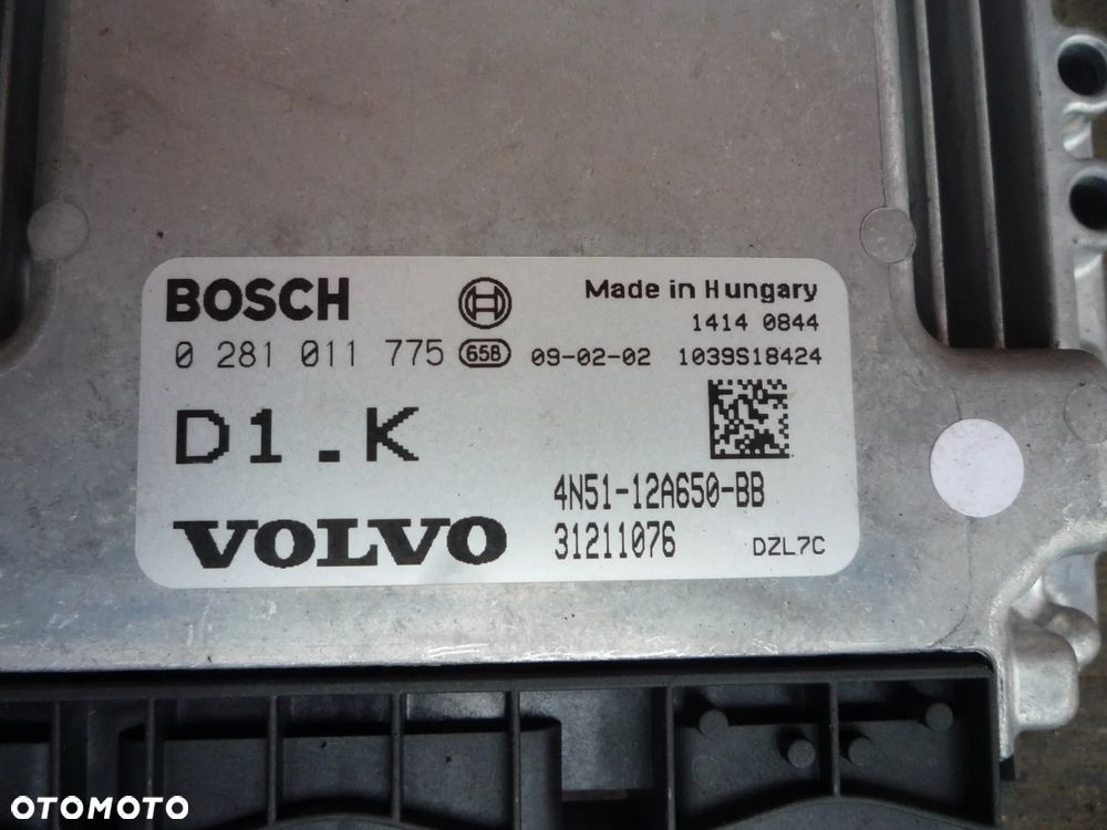 VOLVO V50 1.6D IMMO ZESTAW STARTOWY 0281011775 - 2