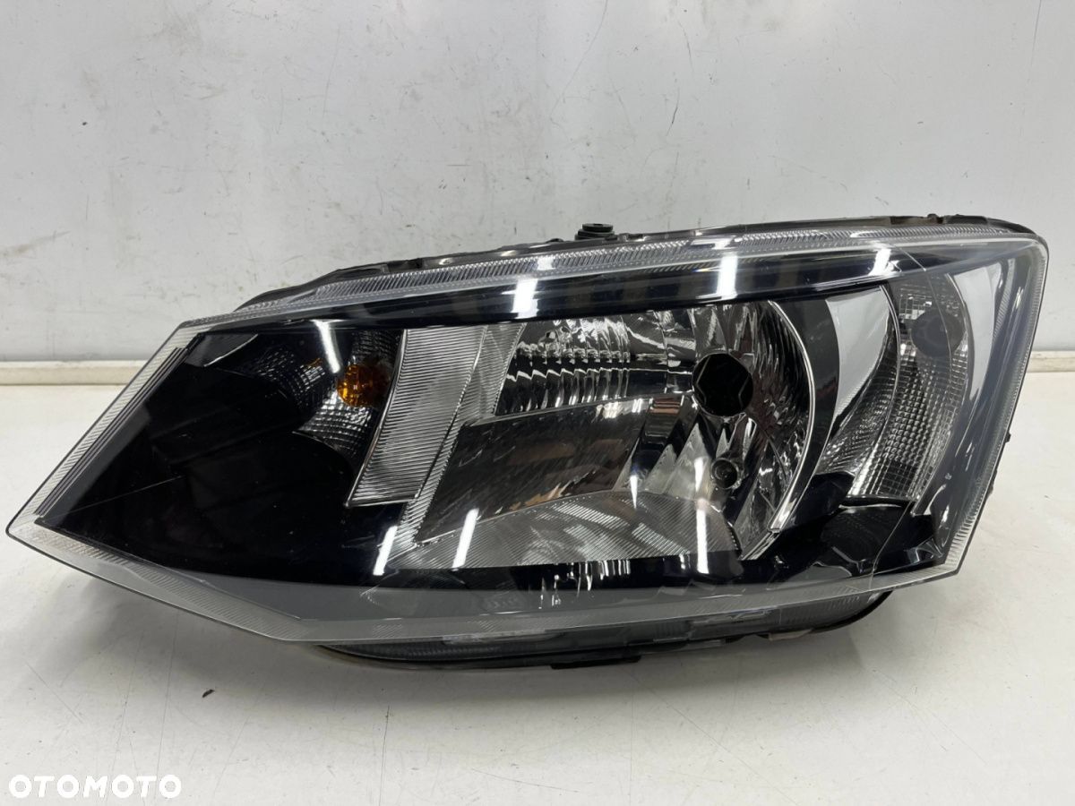 Lampa reflektor Skoda Fabia 3 III 14-18r. lewa przednia zwykła ORYGINAL Europa lewy przód 6v1941015c - 1