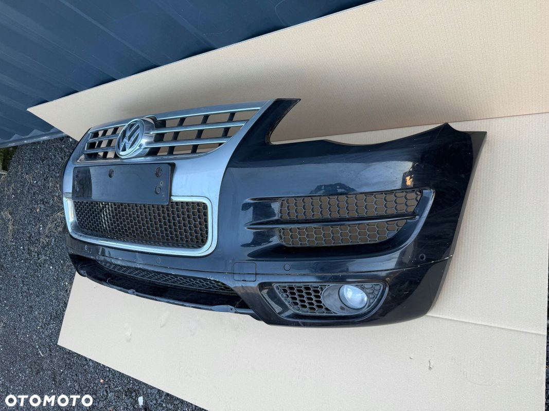 ZDERZAK VW TOUAREG I LIFT R50 R-LINE 2007-2010 ORYGINAŁ - 2