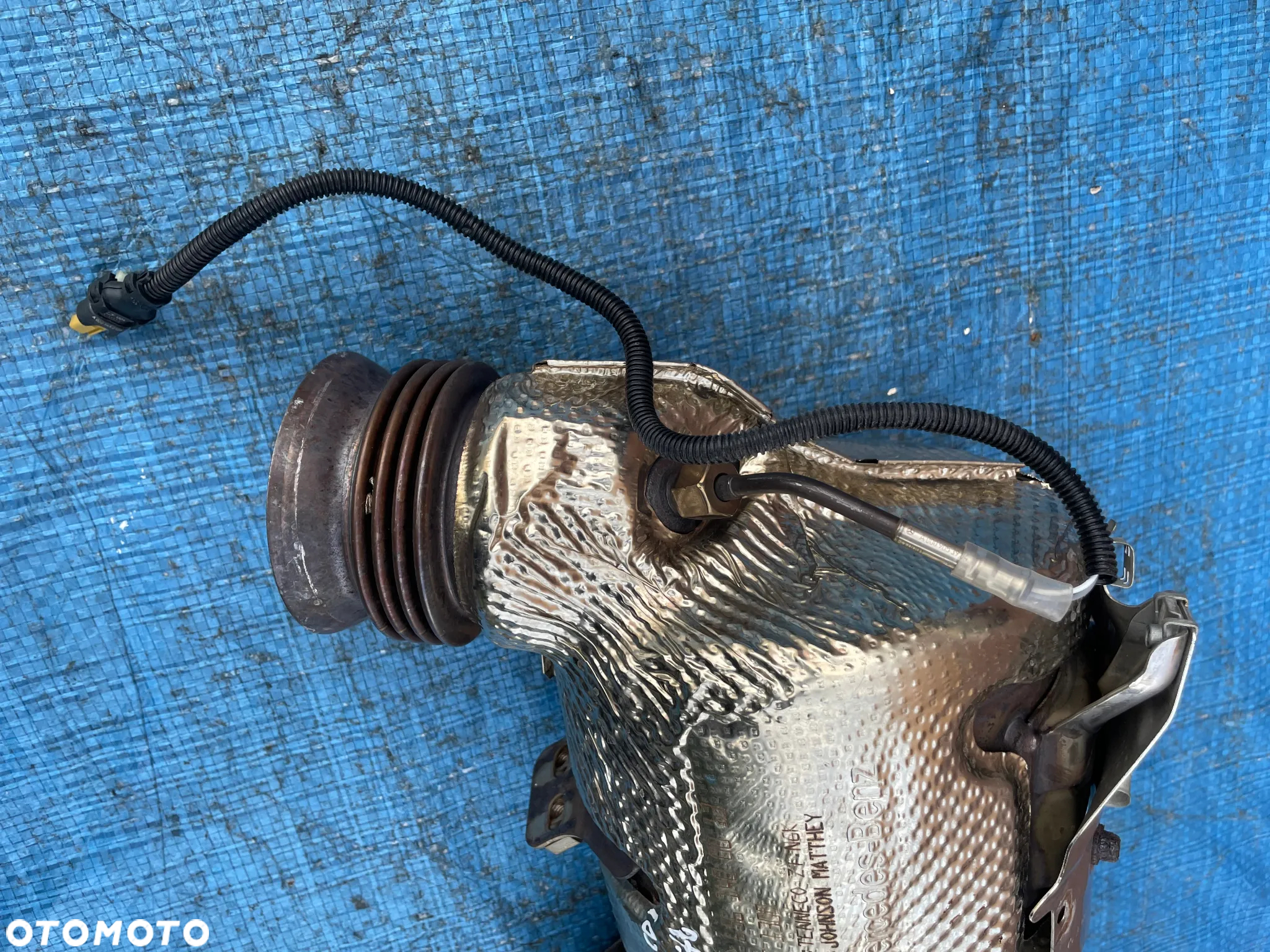 MERCEDES S W222 / A6561400013 / DPF FAP ADBlue Filtr Cząstek Stałych Katalizator / CZUJNIK TEMPERATURY / ORYGINAŁ - 7