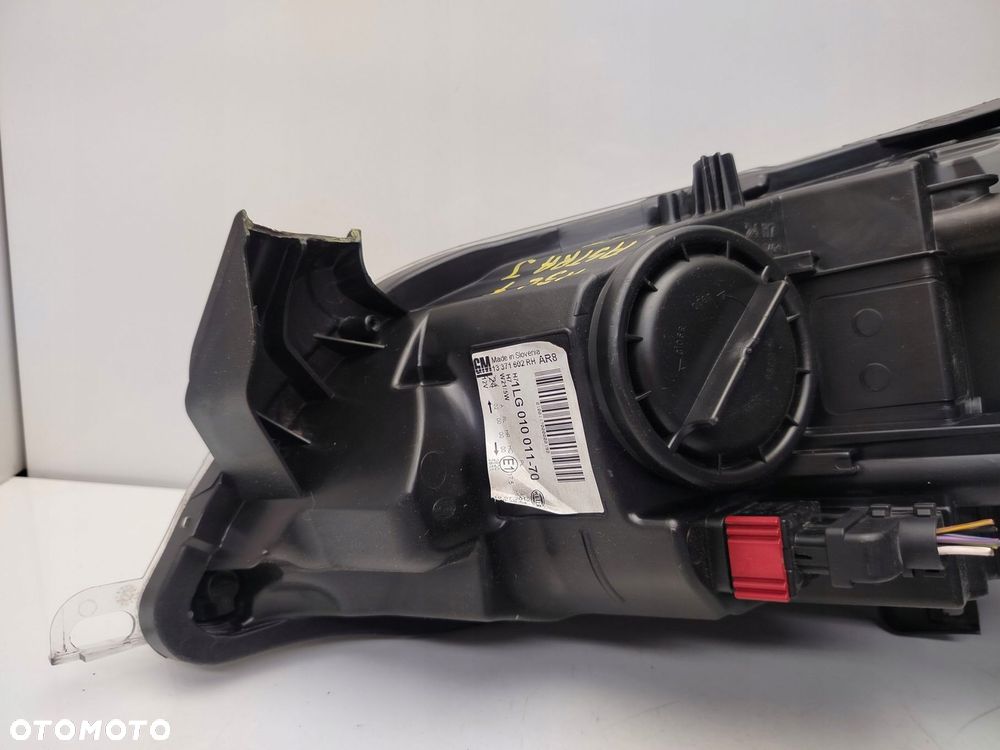 opel astra j lift 12r- reflektor lampa prawy przód prawa przednia - 7