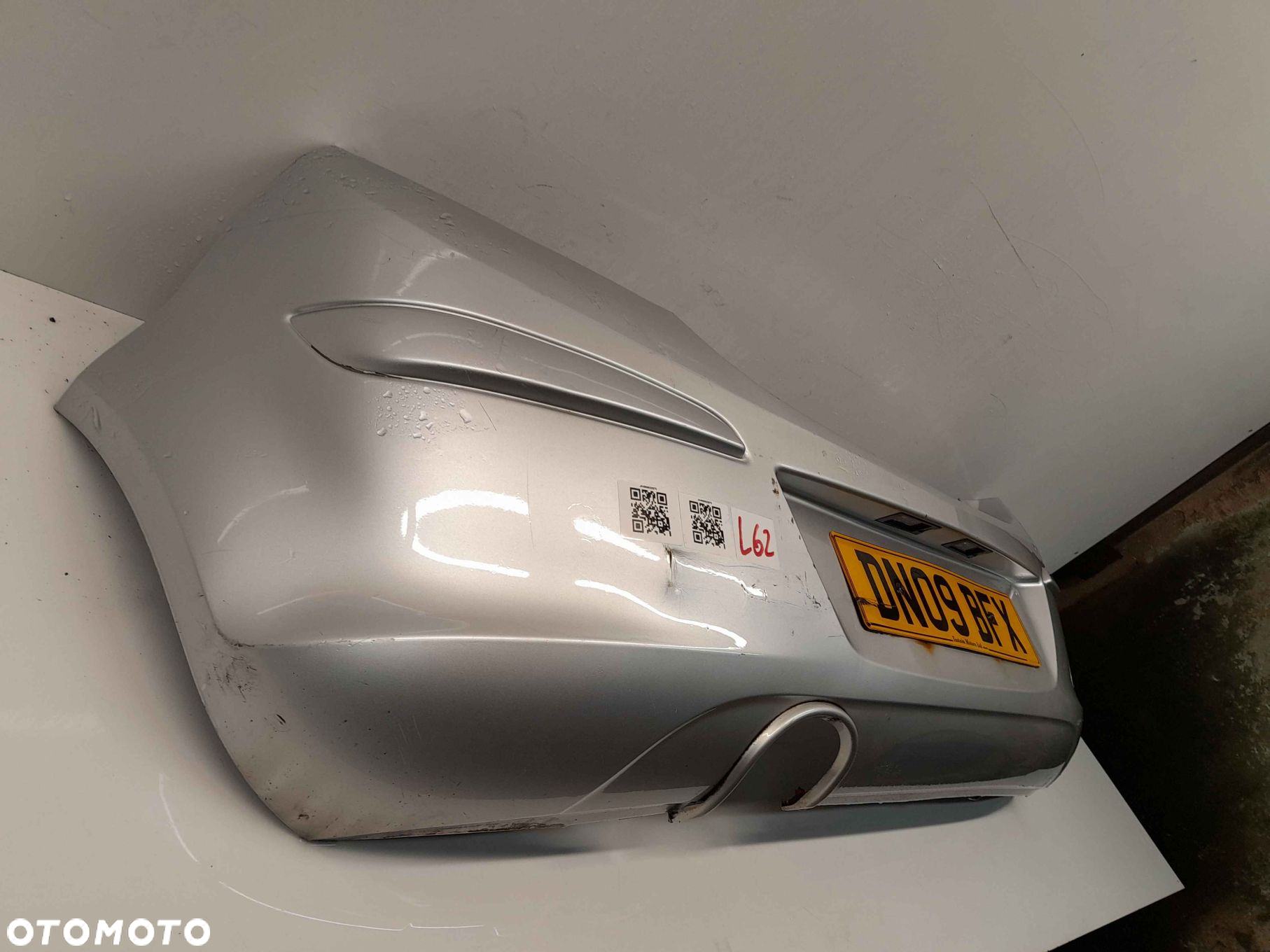 } ZDERZAK TYŁ TYLNY OPEL CORSA D Z157 SREBRNY 5D 5 DRZWI HB - 2