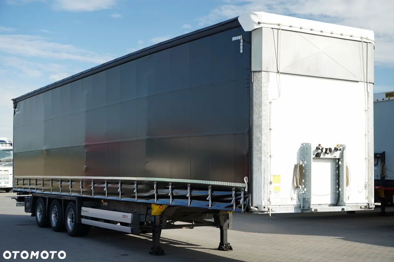 Schmitz Cargobull FIRANKA / MEGA / MULDA DO STALI - 9 M / COILMULDA / BDE - ROZSUWANE SŁUPKI / 2022 ROK / OŚ PODNOSZONA - 8