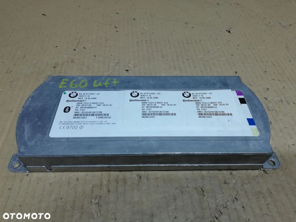 BMW E60 MODUŁ BLUETOOTH 9174261 - 1
