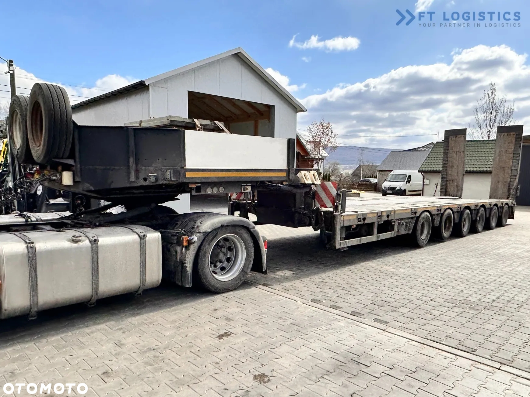 Faymonville FAYMONVILLE STZ-6WAU – 6 OSI – 92,2T DMC –  ROZCIĄG - 4 OSIE SKRĘTNE - HYDRAULICZNE NAJAZDY – ZAGŁĘBIENIE NA ŁYŻKĘ OD KOPARKI - STAN IDEALNY! - 6