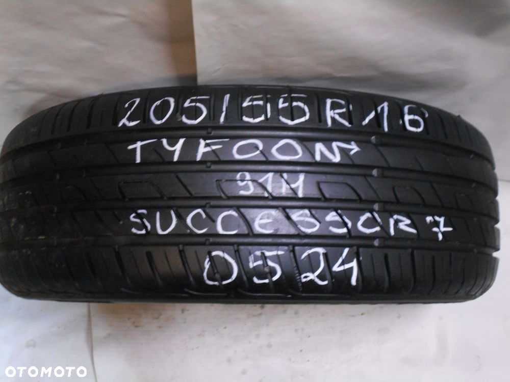 OPONA POJEDYNKA 205/55R16 TYFOON SUCCESSOR 7 DOT 0524 9MM - 1