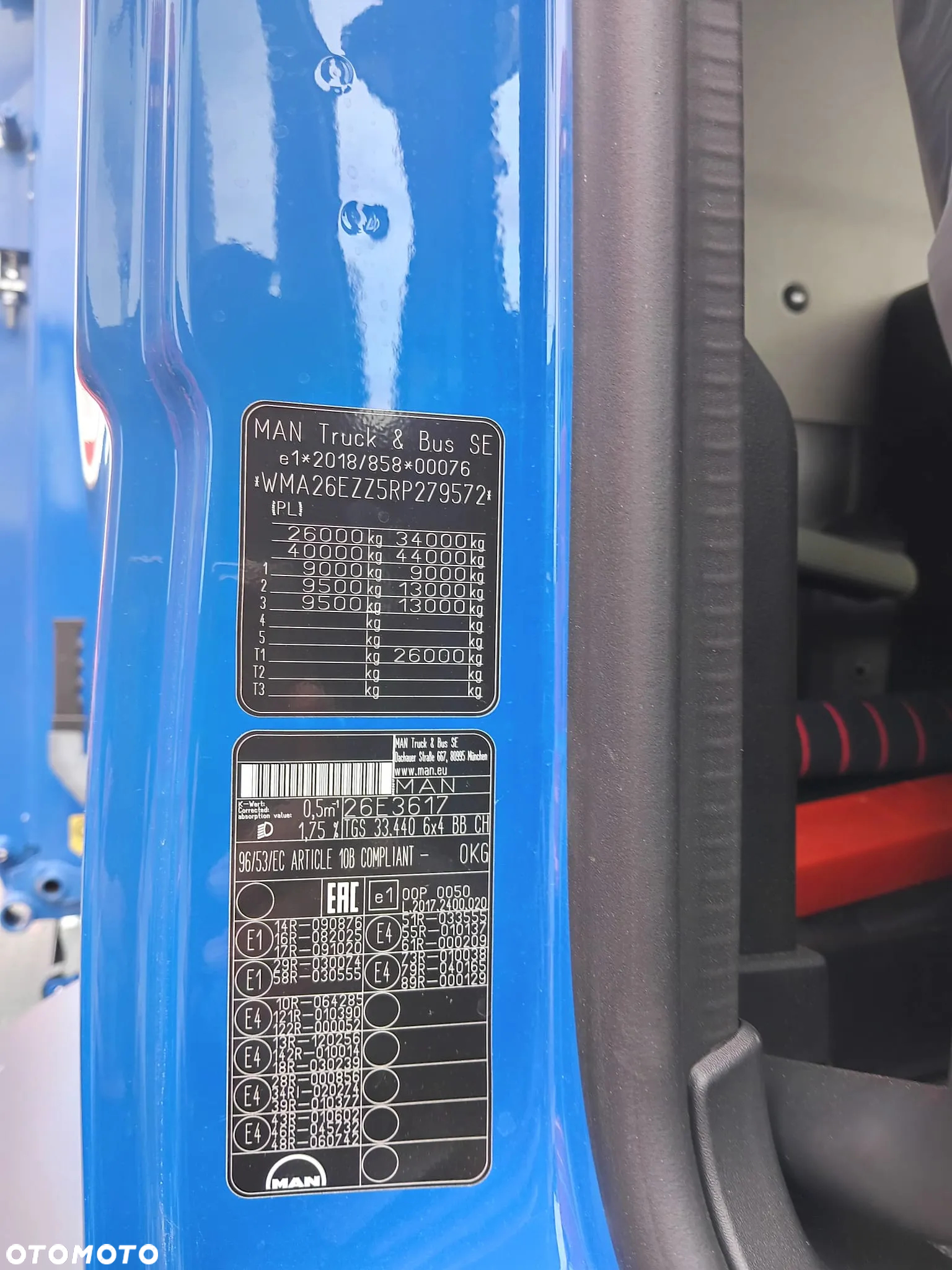 MAN TGS 33.440 / 6X4 / WYMIEŃ SWÓJ STARY NA NOWY / WYWROTKA 3 STRONNA / HYDROBURTA / BORDMATIC / KH-KIPPER / FABRYCZNIE NOWY / DOSTĘPNY OD RĘKI - 37