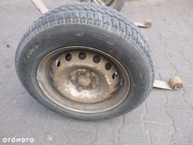 BELKA TYŁ TYLNA KOMPLETNA Z RESORAMI NA PRZYCZEPKĘ FIAT DOBLO - 7