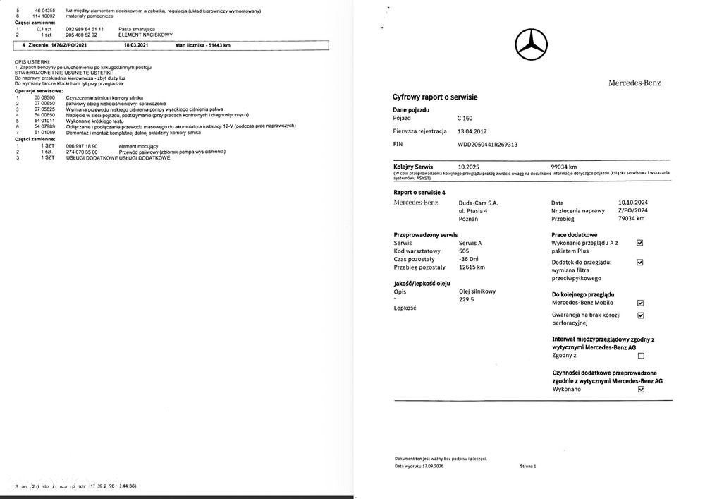Mercedes-Benz Klasa C 160 9G-TRONIC - 22