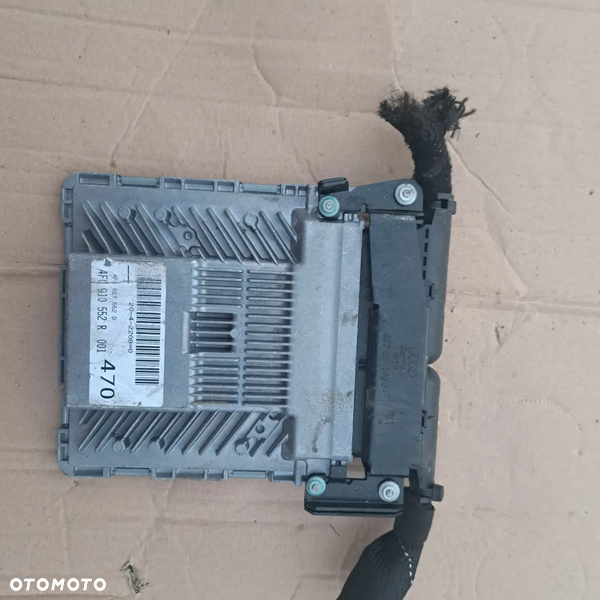 AUDI A6 STEROWNIK KOMPUTER SILNIKA 4F0907552 D. 4F0910552 R